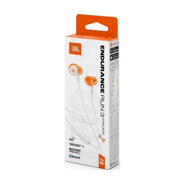 Навушники бездротові Endurance Run 3 Wireless (JBLENDURRUN3BTWHT) JBLENDURRUN3BTWHT фото