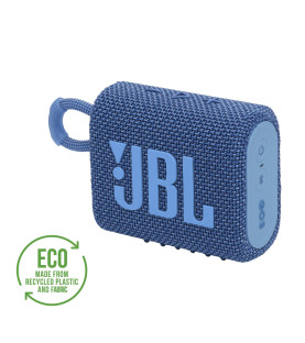 Оригінальна акустична система JBL Go 3 ECO BLUE (JBLGO3ECOBLU)