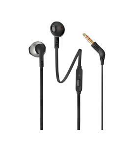 Дротові навушники JBL T205 Black (JBLT205BLK)