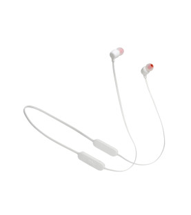 Оригінальні дротові навушники JBL TUNE 125BT WHITE (JBLT125BTWHT)