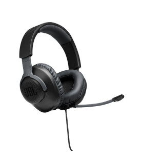 Геймерські навушники JBL Quantum 100 Black (JBLQUANTUM100BLK)