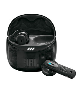 Оригінальні TWS навушники JBL Tune Flex 2 Ghost Black (JBLTFLEX2GBLK)
